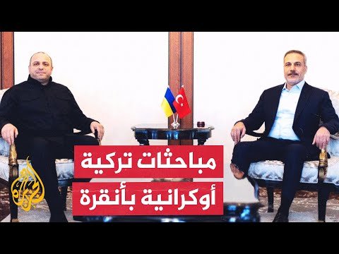رئيس الوفد الأوكراني ووزير الخارجية التركي يبحثان مسار التفاوض الرامي لإنهاء الحرب